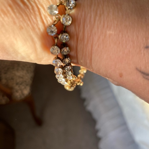 J. Crew Dangling Rhinestone Bracelet - Picture 4 of 5